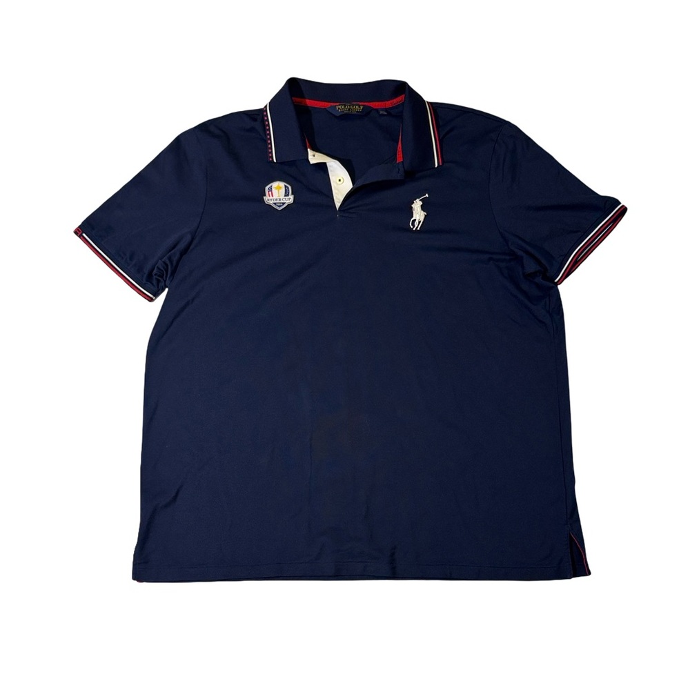 Polo Ralph Lauren mens 2XL XXL Ryder Cup USA golf performance polo shirt EUC
